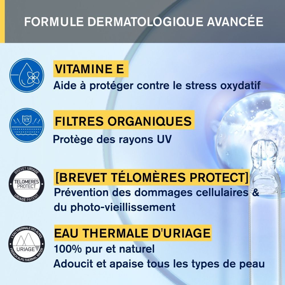 Emballage du produit. Boîte jaune avec informations.
