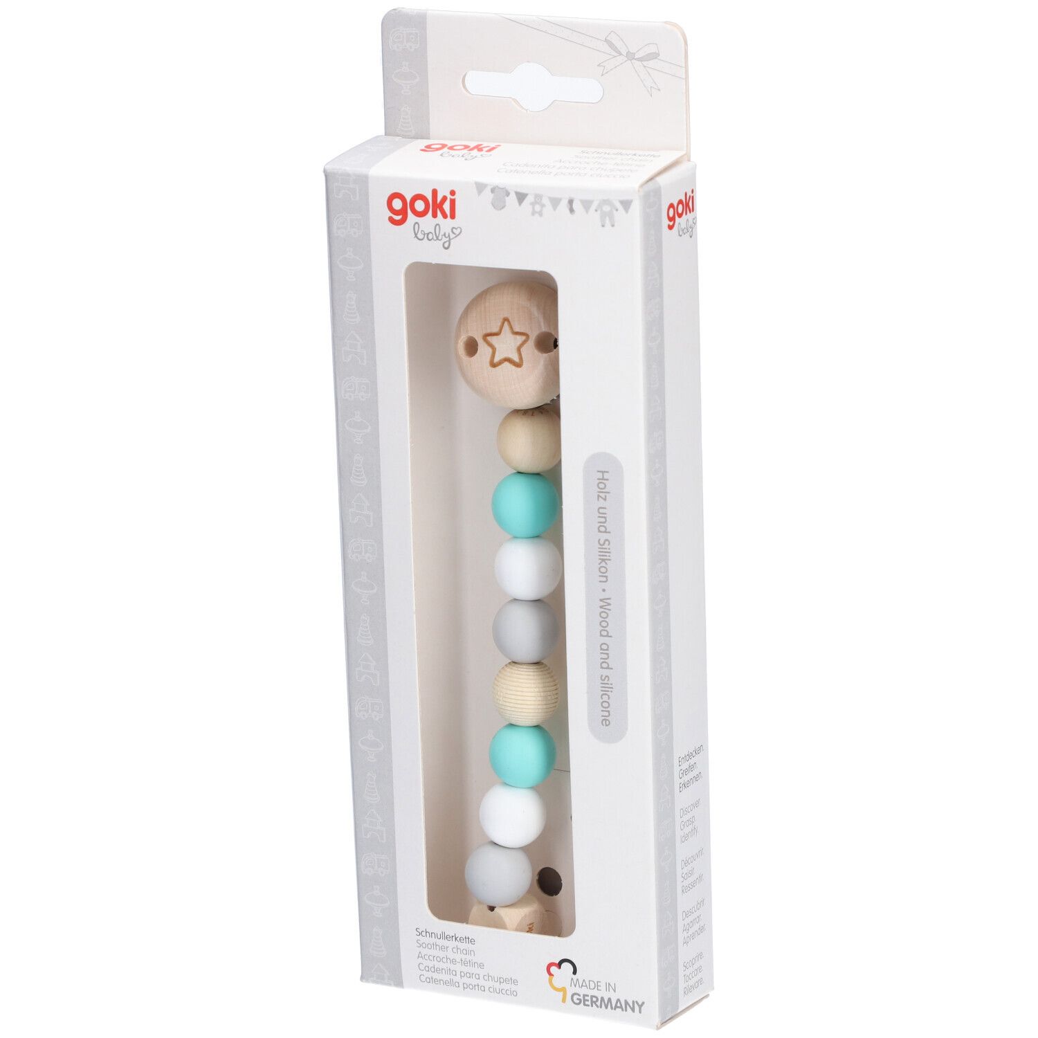 Goki Baby Accroche tétine étoile