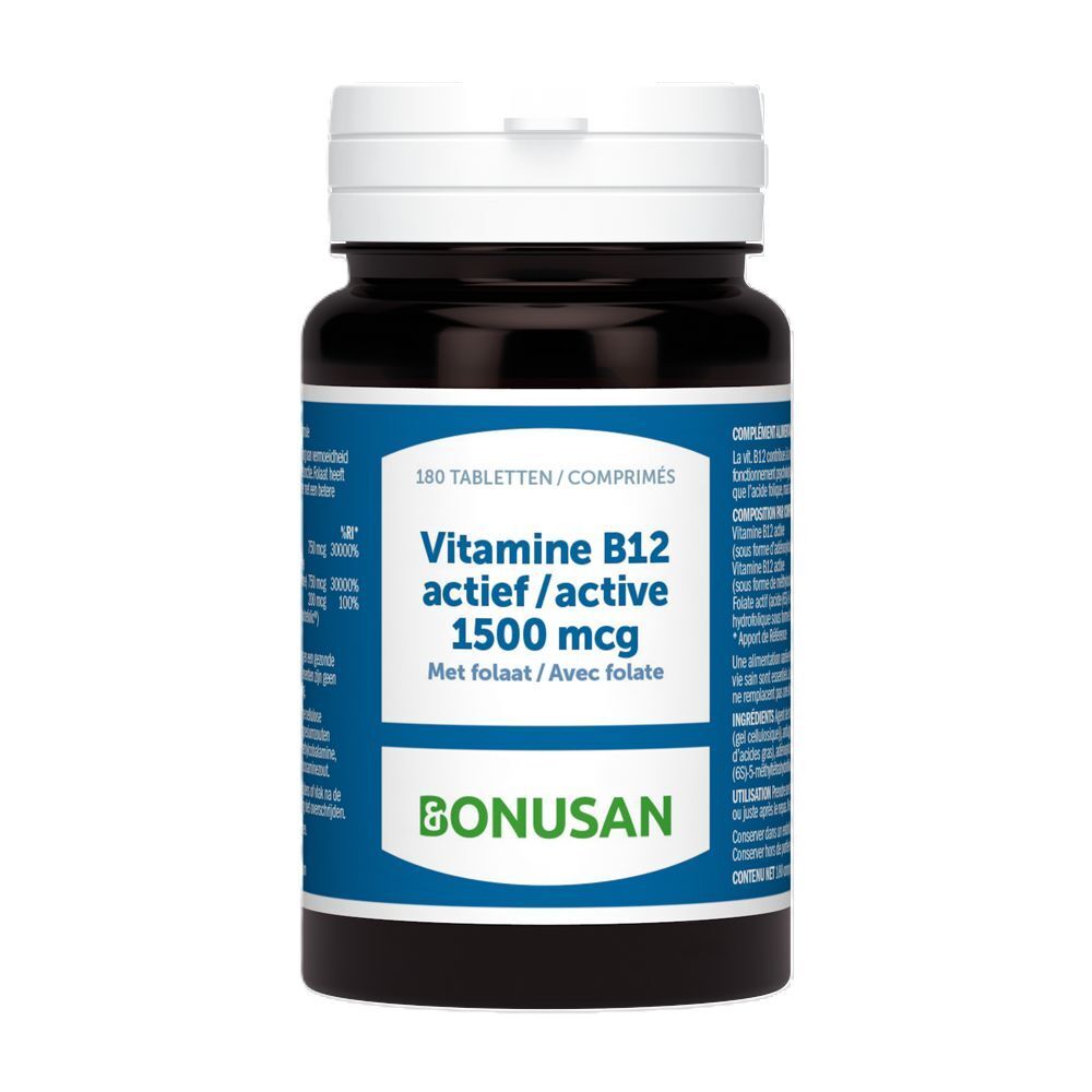 Bonusan Vitamine B12 Active 1500 mcg