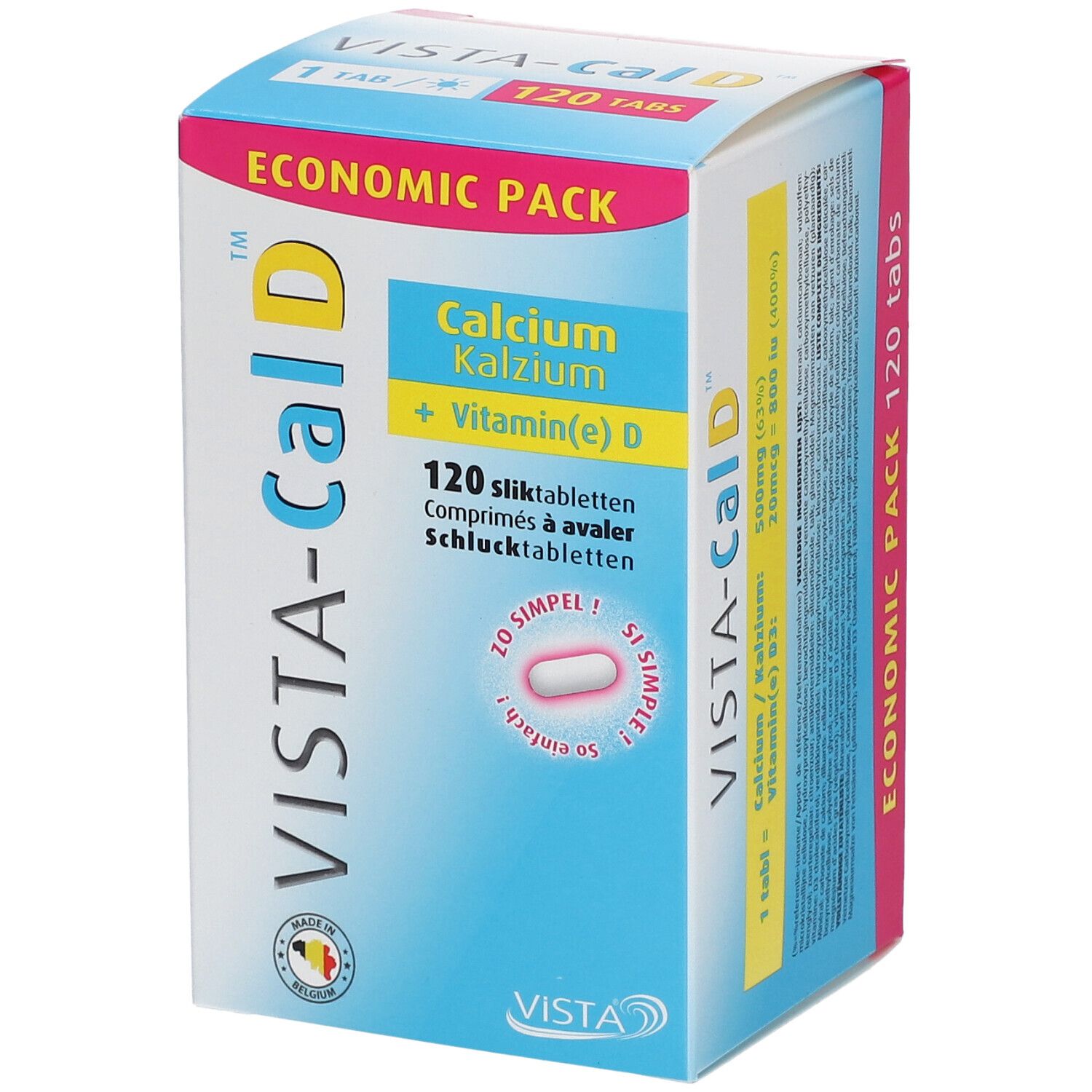 VISTA-Cal D™ 120 Gecomprimeerde tabletten
