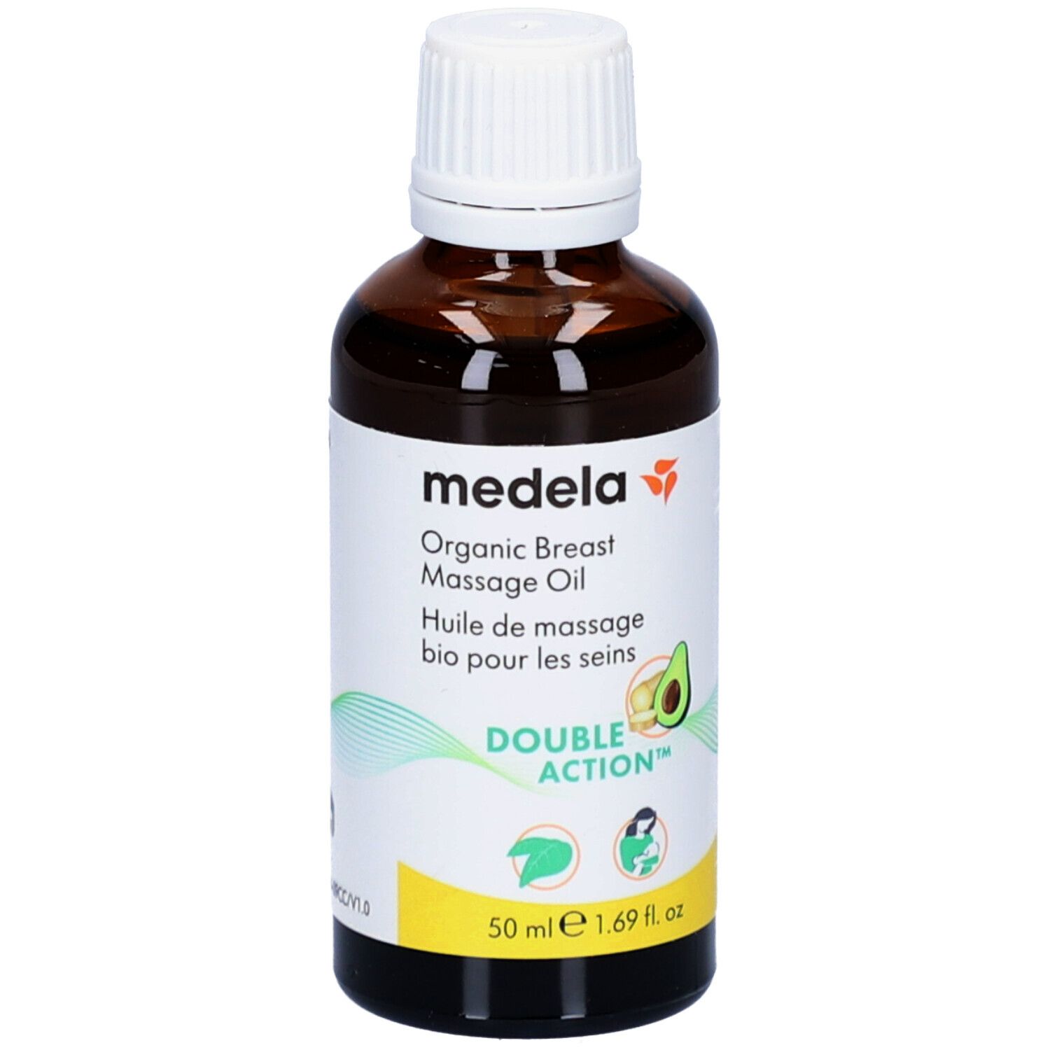 Medela Brustmassageöl Bio mit Avocado & Ingwer