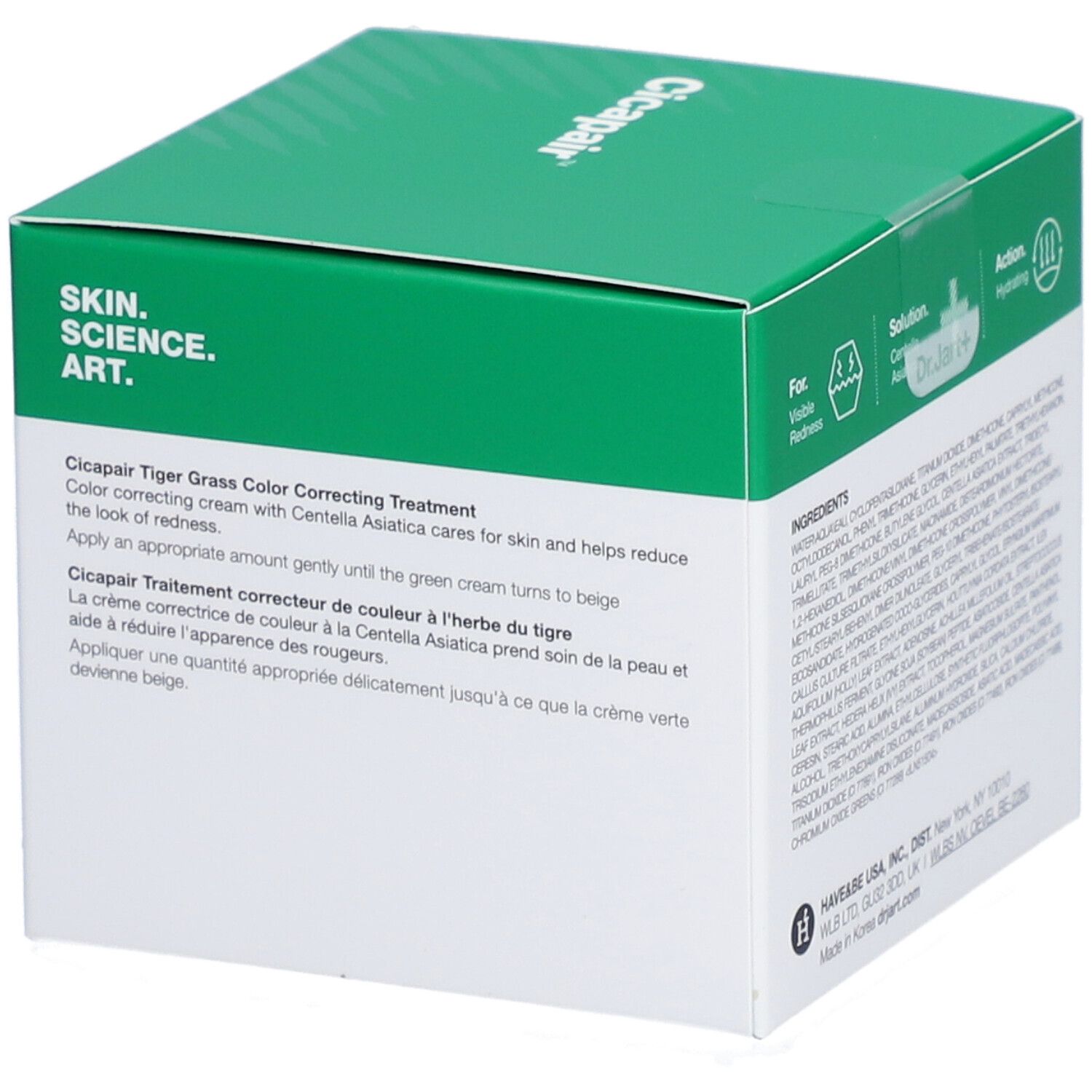 Dr.Jart+ Cicapair Tiger Grass Color Correcting Treatment 50 ml - Shop ...