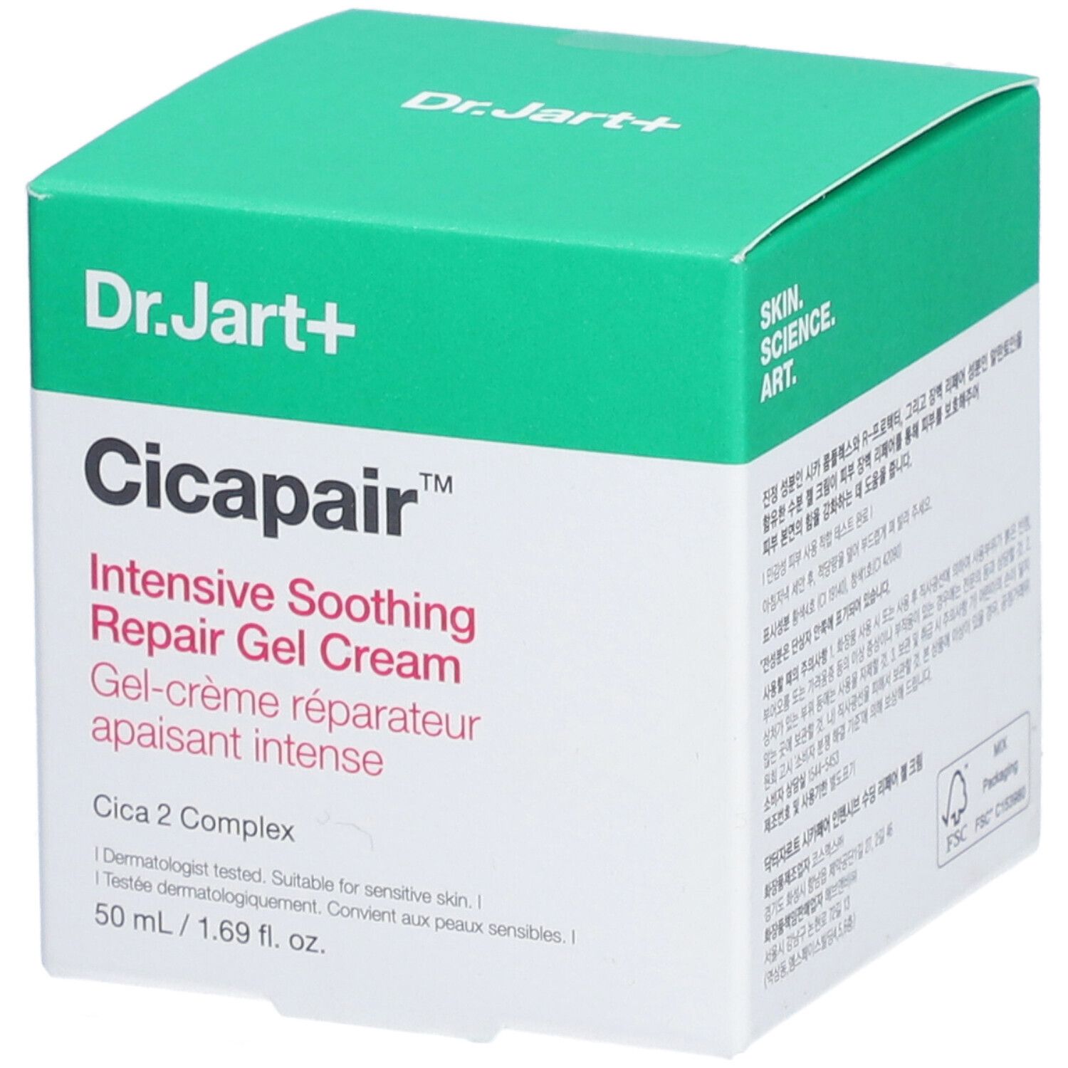 Dr.jart+ Cicapair™ Gel-Crème réparateur apaisant intense - Cica 2 Complex