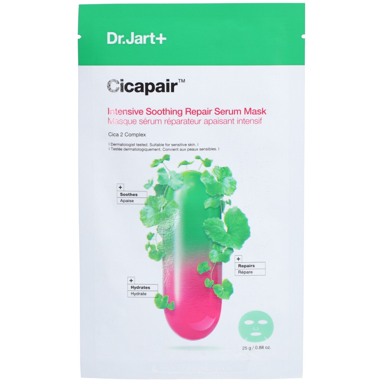 Dr.Jart+ CICAPAIR™ Intensive Soothing Repair Serum Mask - anti redness