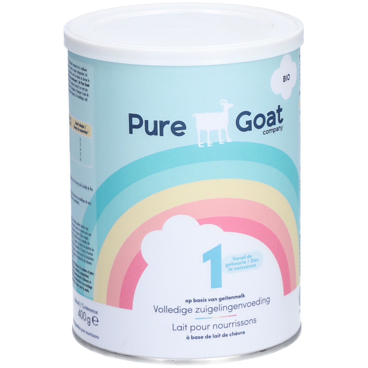Pure Goat Company Bio Säuglingsanfangsnahrung 1 ab Geburt
