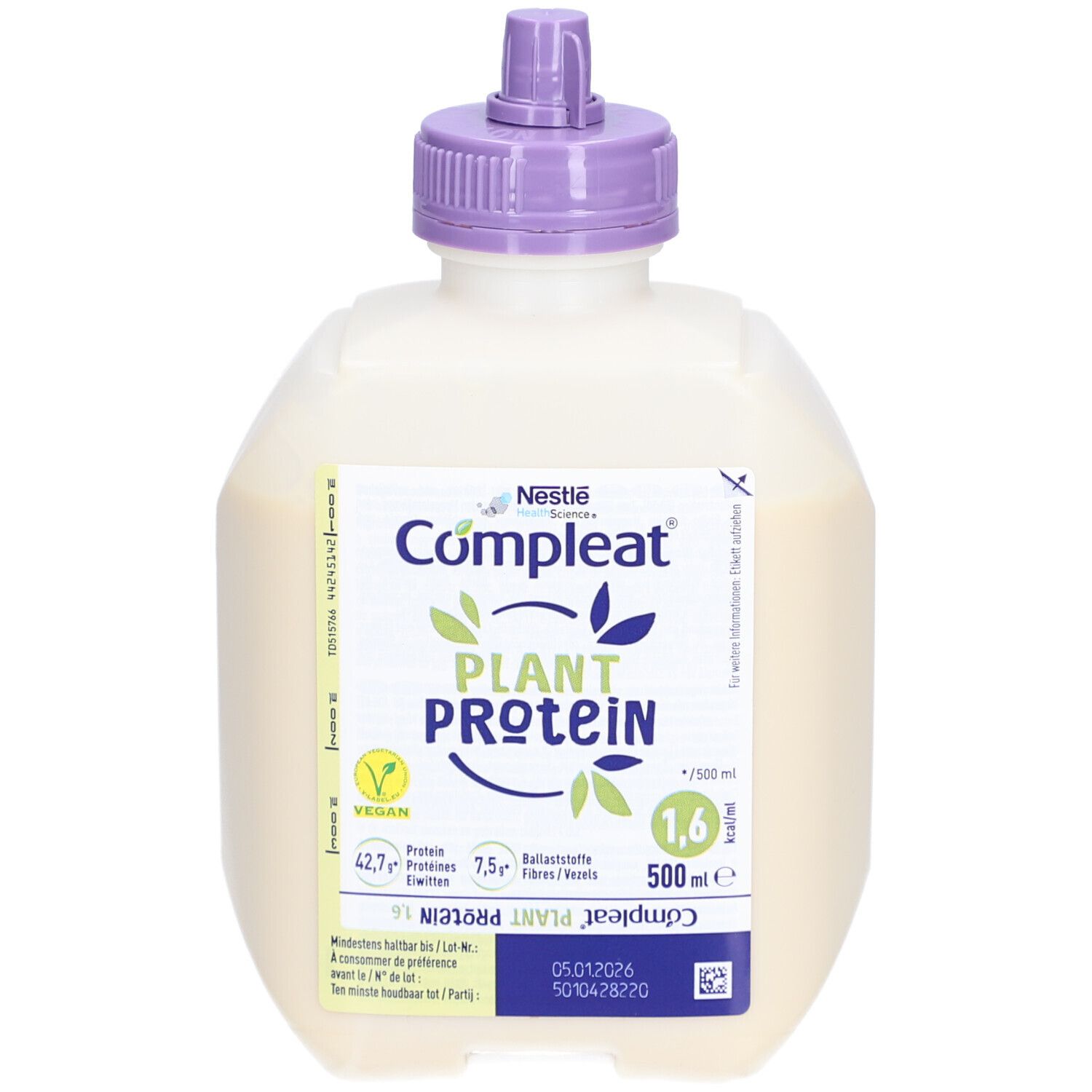 Nestlé Compleat® Pflanzenprotein 1.6