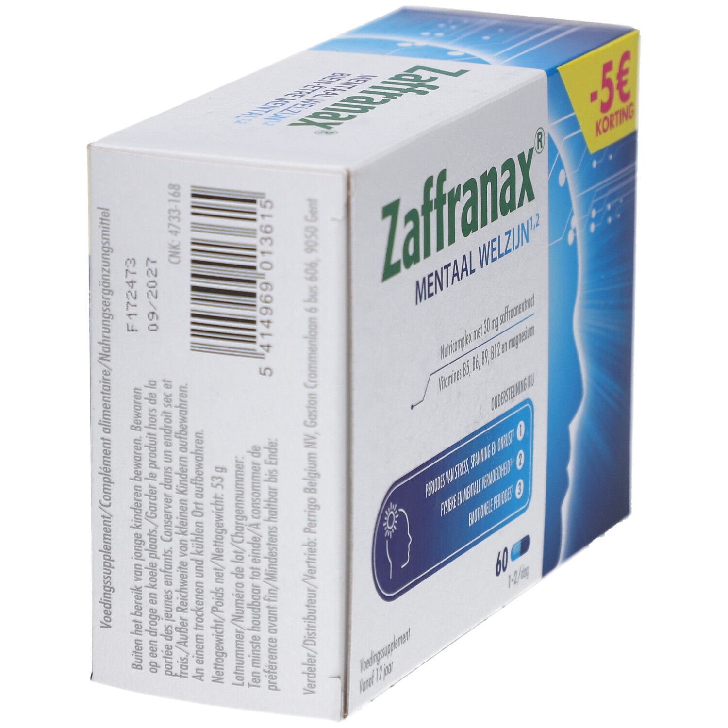 Zaffranax Wellness Mental Promo -5 €