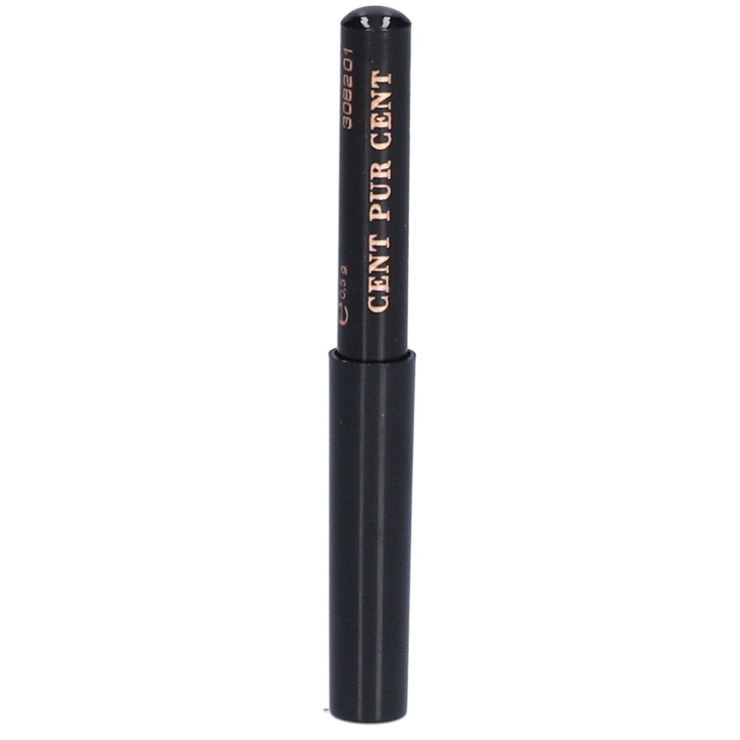 Crayon pour les yeux noir. Inscription: CENT PUR CENT.