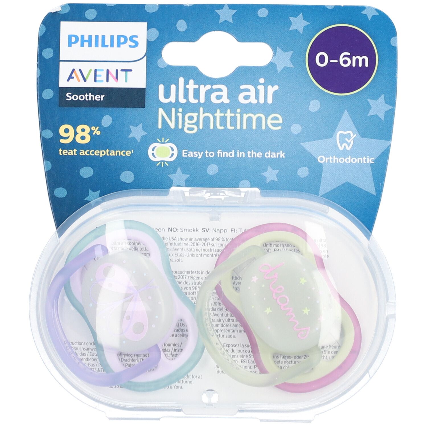 Philips Avent Sucette de nuit Ultra Air Firefly