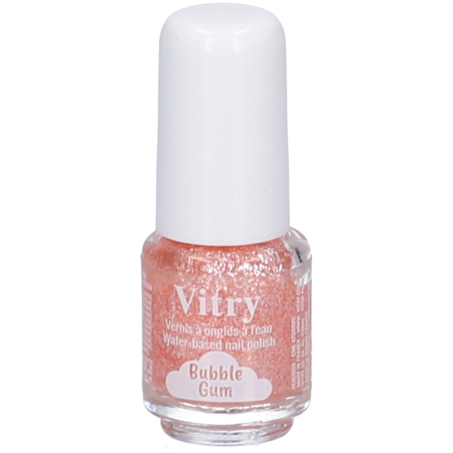 Vitry Nagellack auf Wasserbasis, Farbe Rosa, 4 ml.