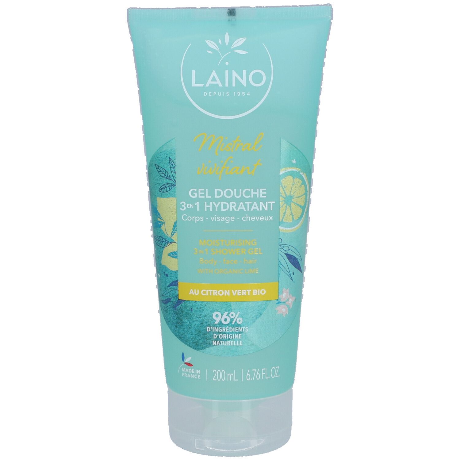 Laino Gd 3in1 Mistral Vivifiant Tb200ml 200 ml Duschgel