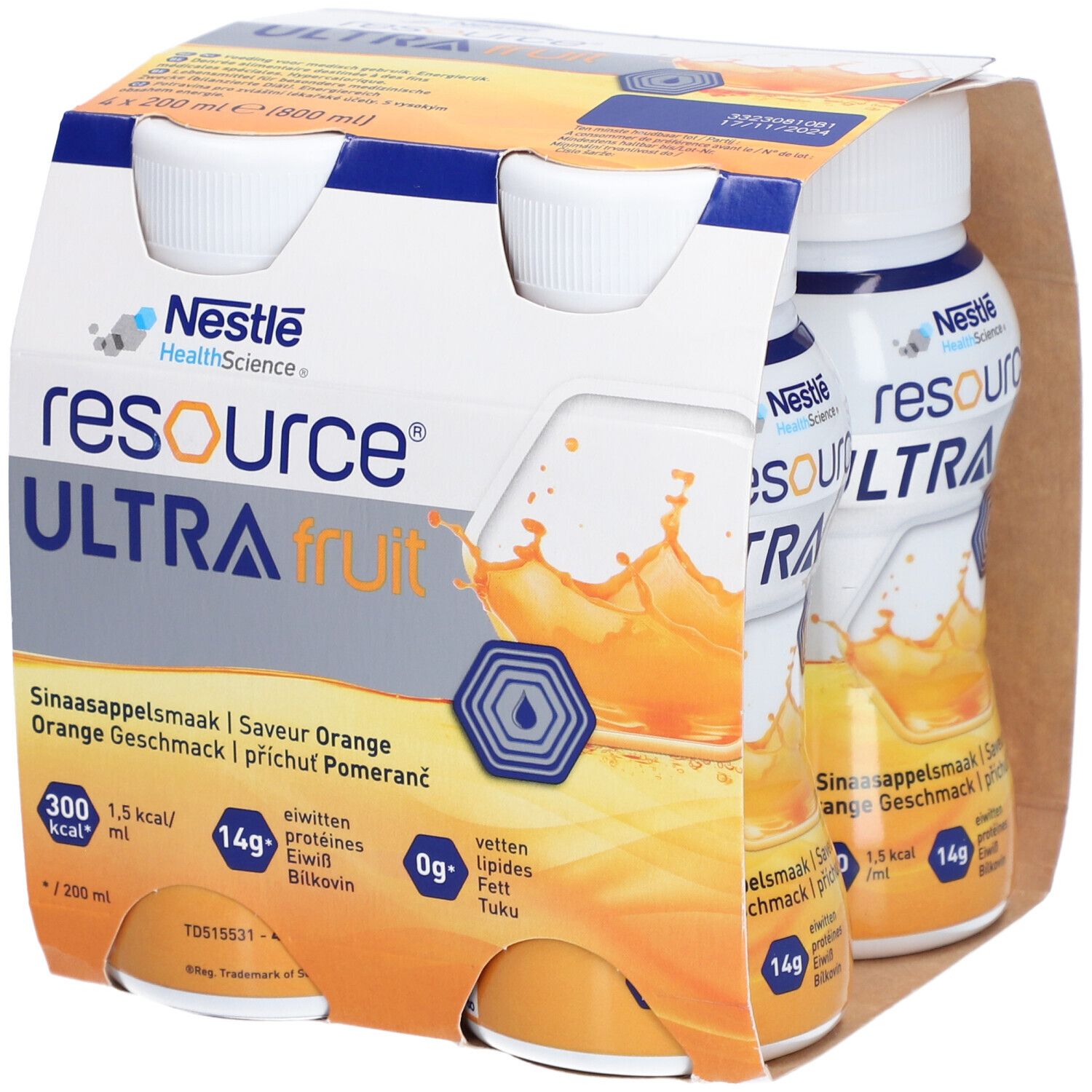 Nestlé Resource Ultra Fruit Orange