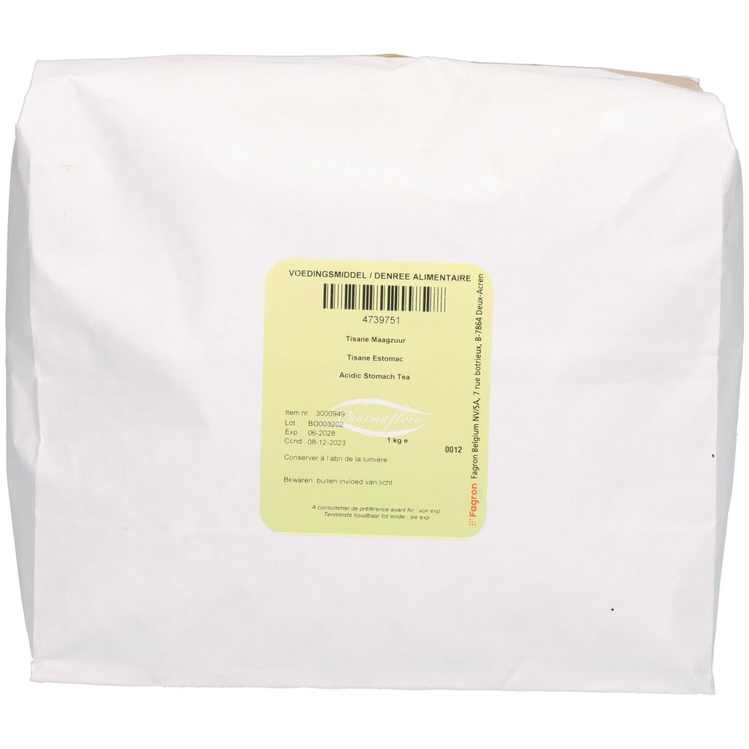 Pharmaflore Tisane Maagzuur 1 Thee