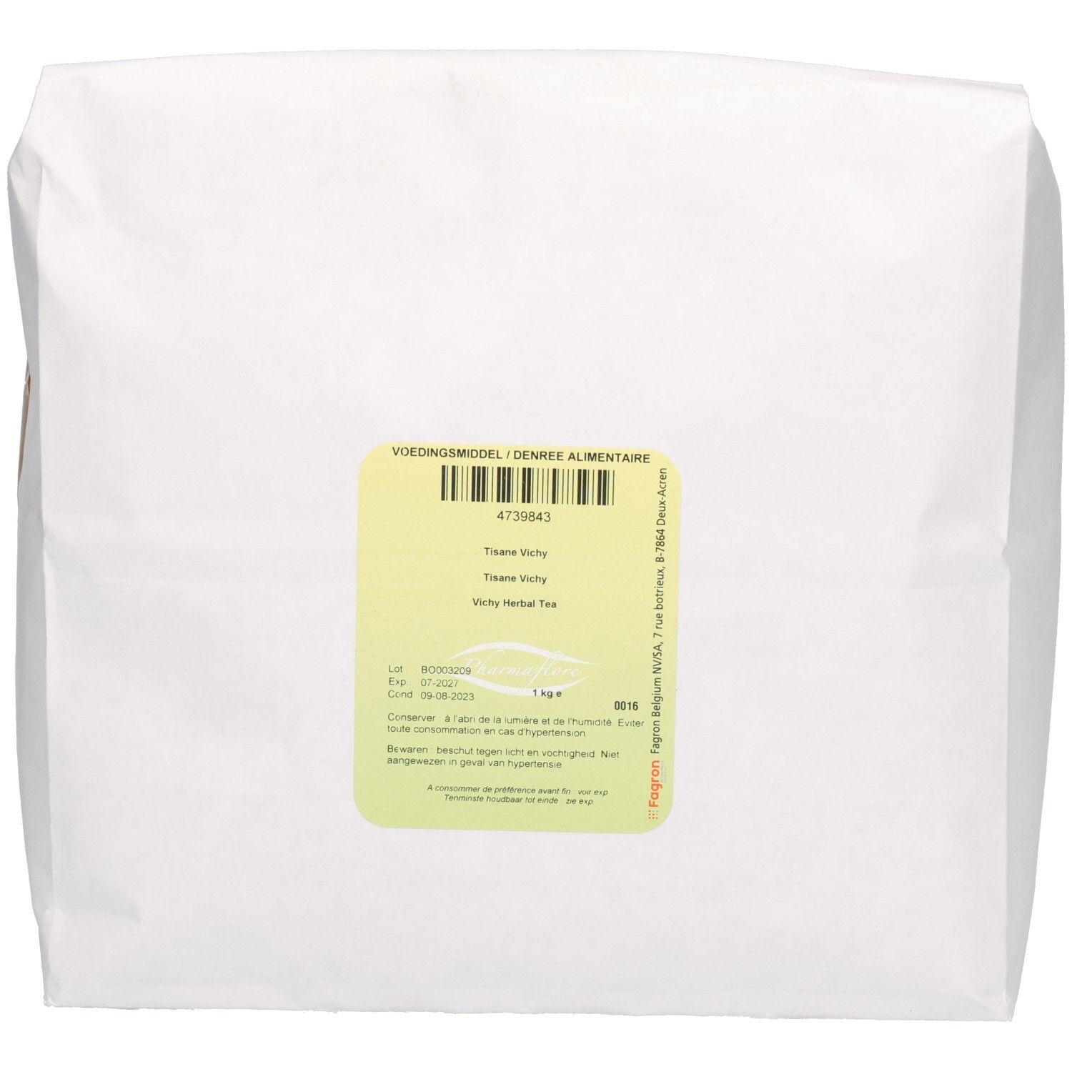 Pharmaflore Tisane Vichy 1 Thee
