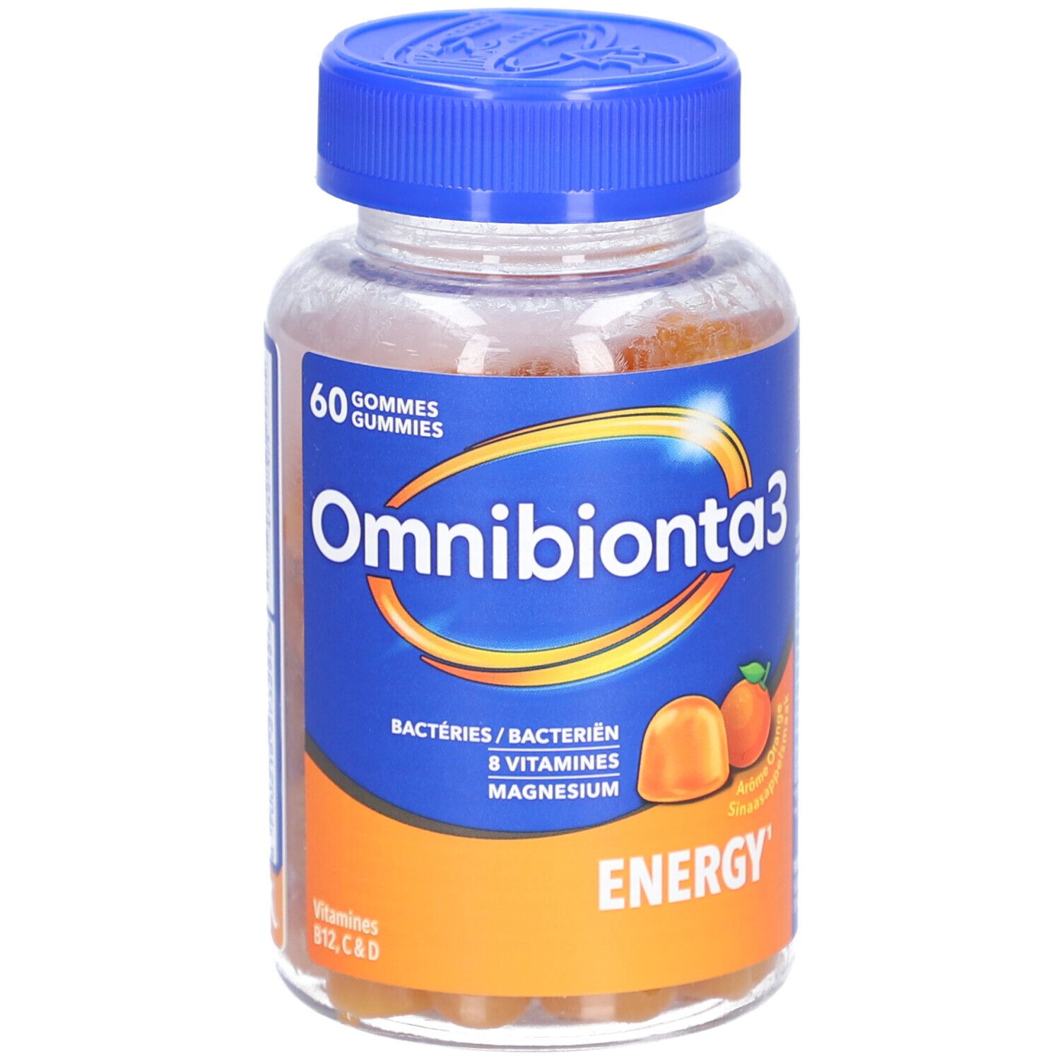 Omnibionta3 Gummies 60 Energy St Kaugummi