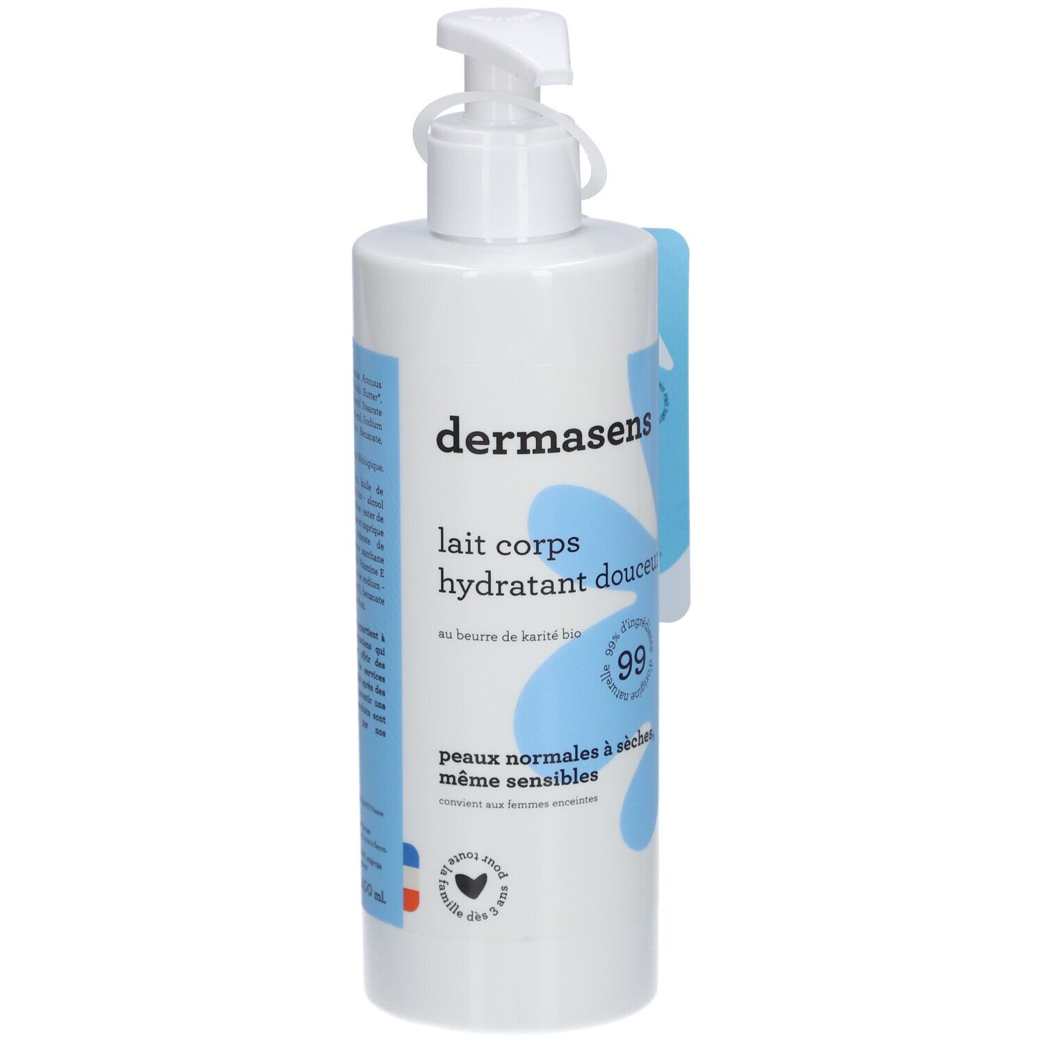 Dermasens Hydraterende Lichaamsmelk Pompfles 400ml 400 ml Milch