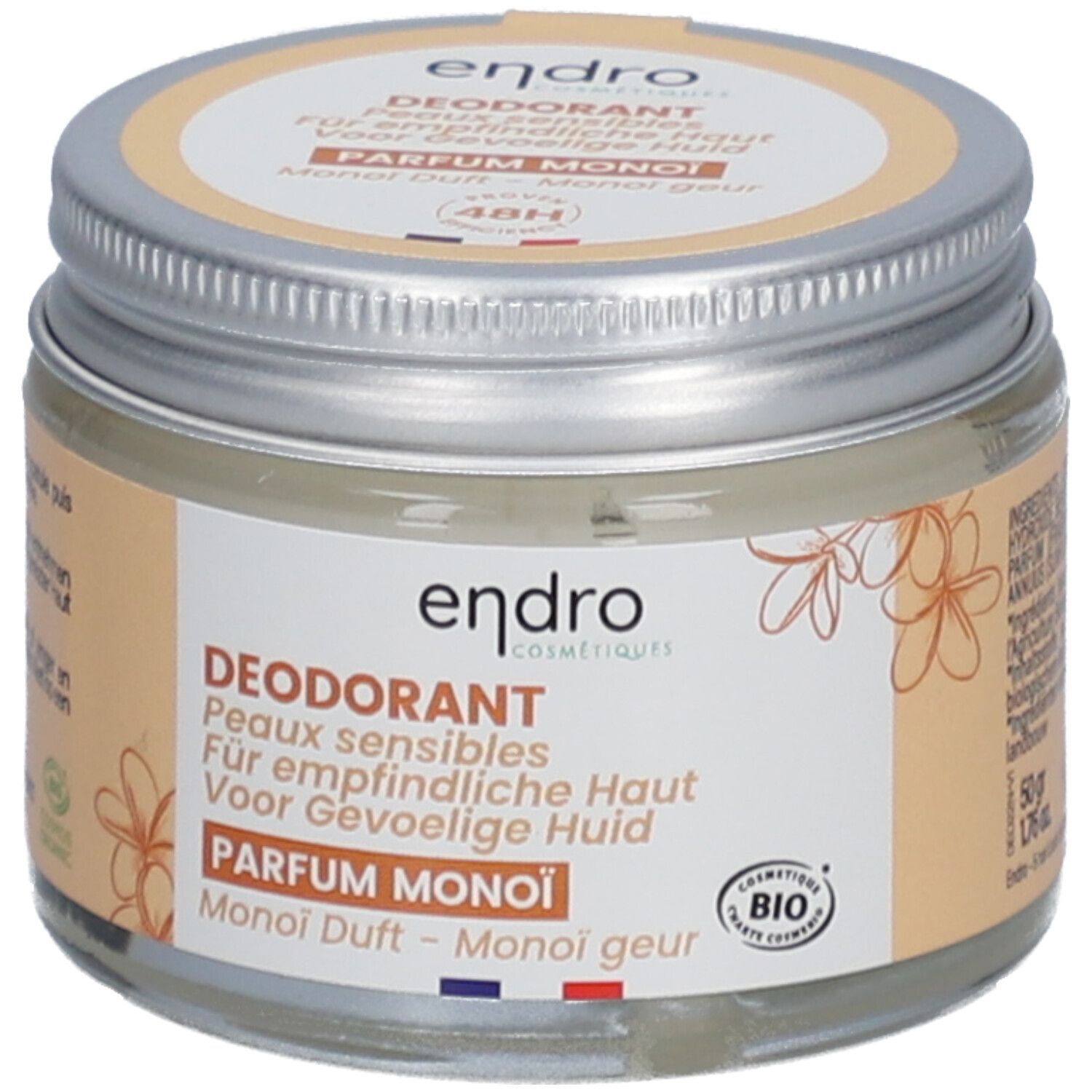 Endro Deodorant Peau Sensible Monoï