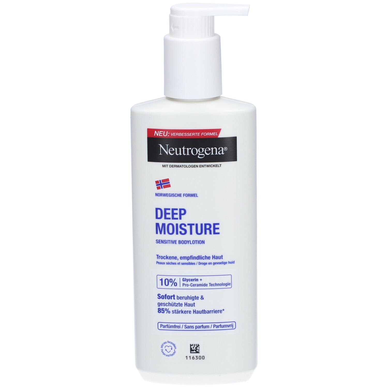 Neutrogena Deep Moisture Sensitive Body Milk