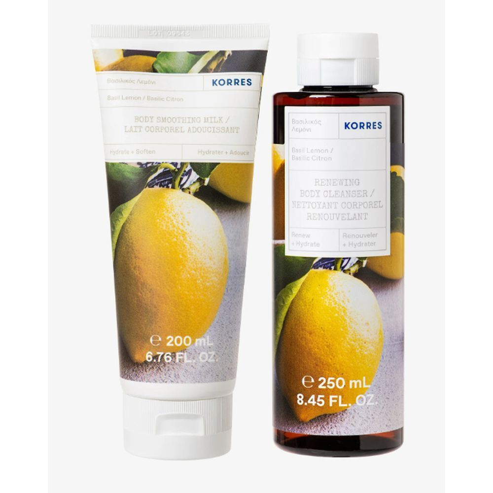 KORRES Basil Lemon Körperpflege-Set