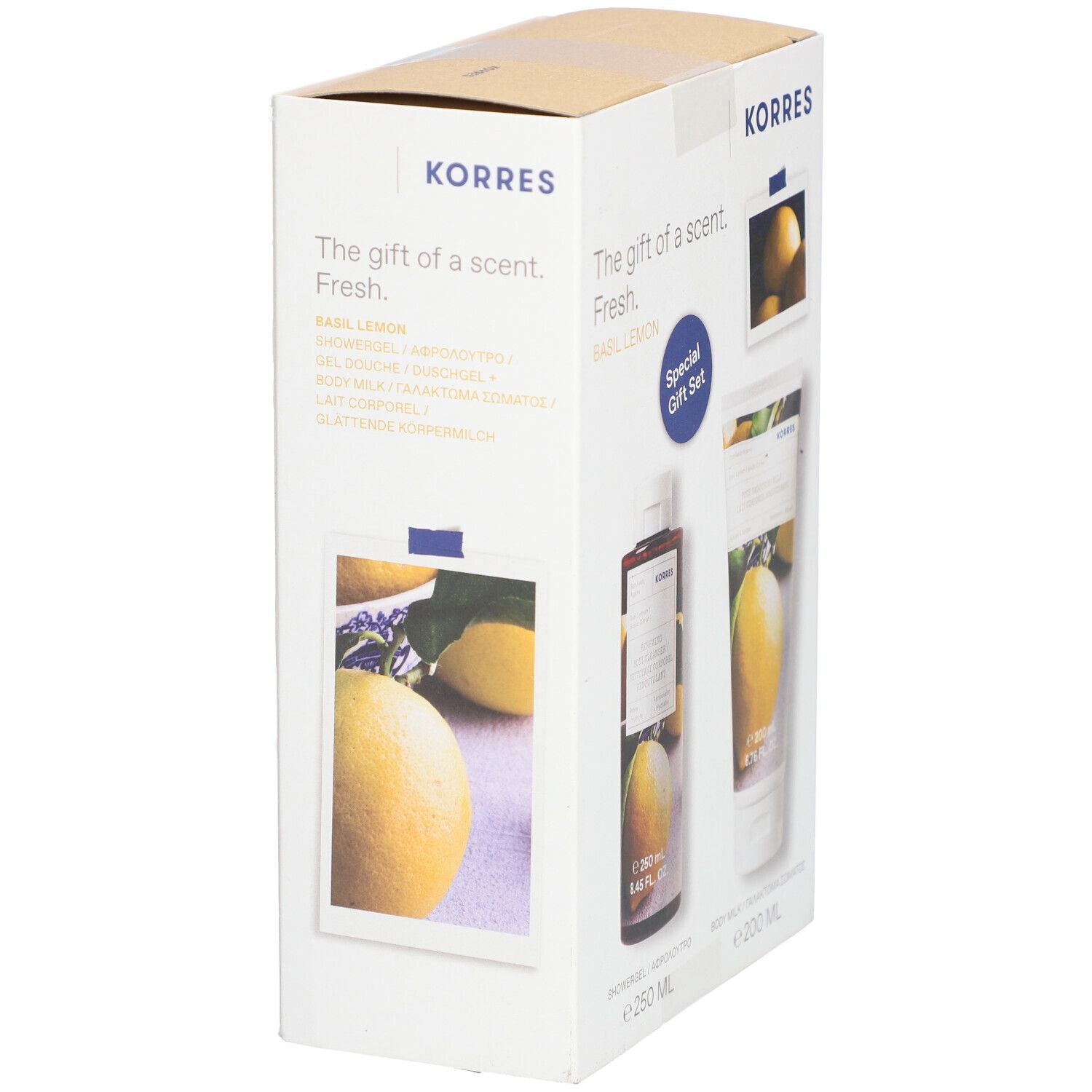 KORRES Basil Lemon Körperpflege-Set