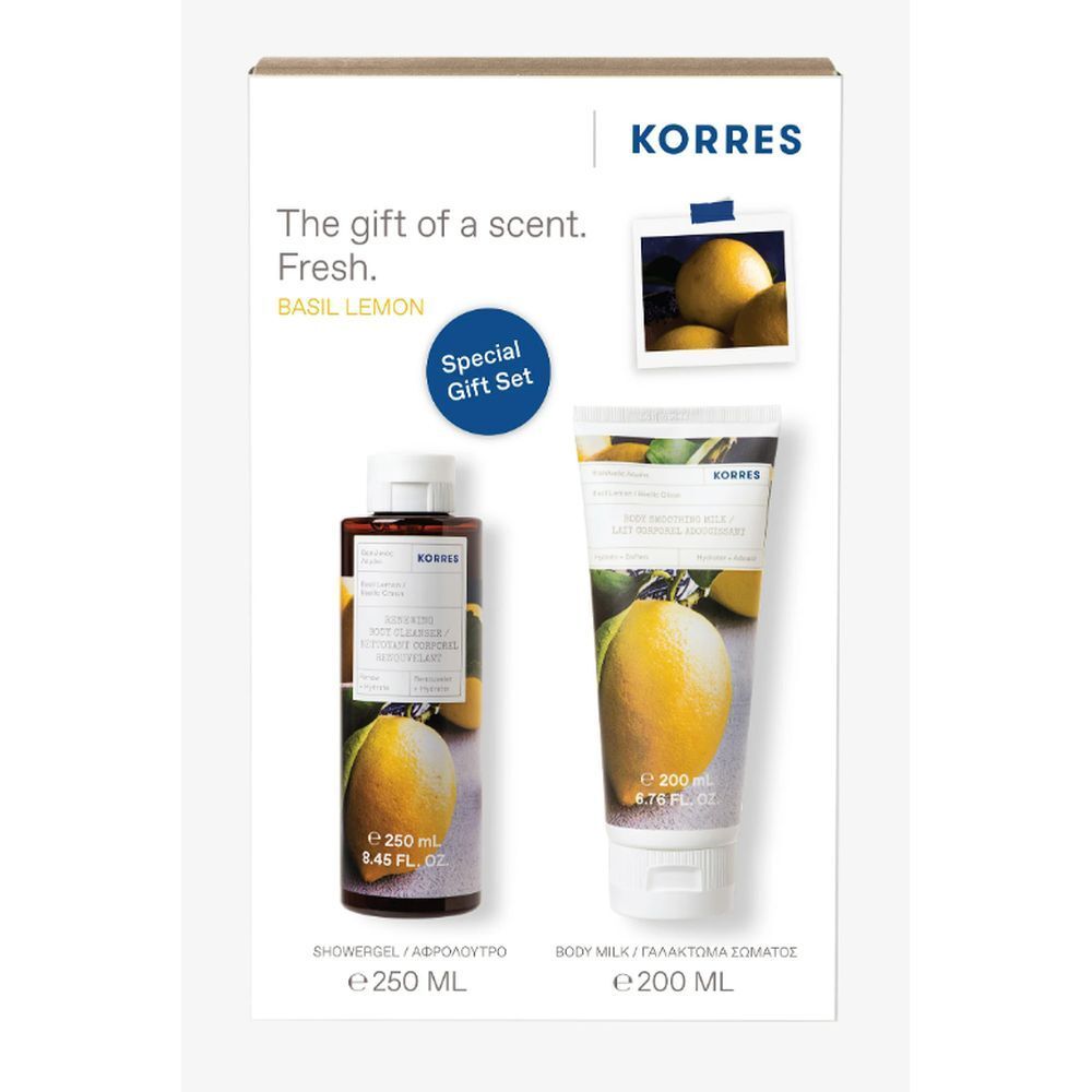 KORRES Basil Lemon Körperpflege-Set