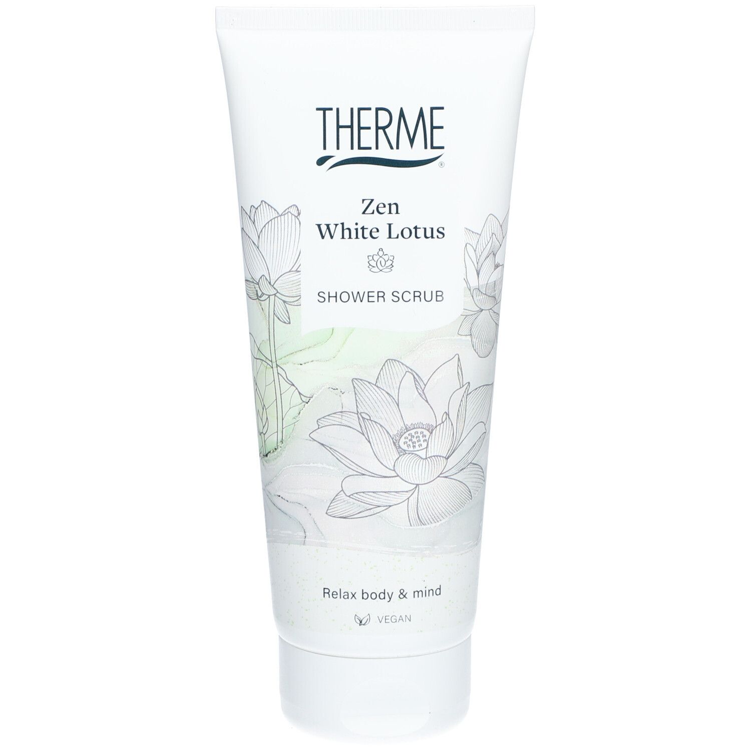 Therme Zen White Lotus Shower Scrub 200 ml Duschgel