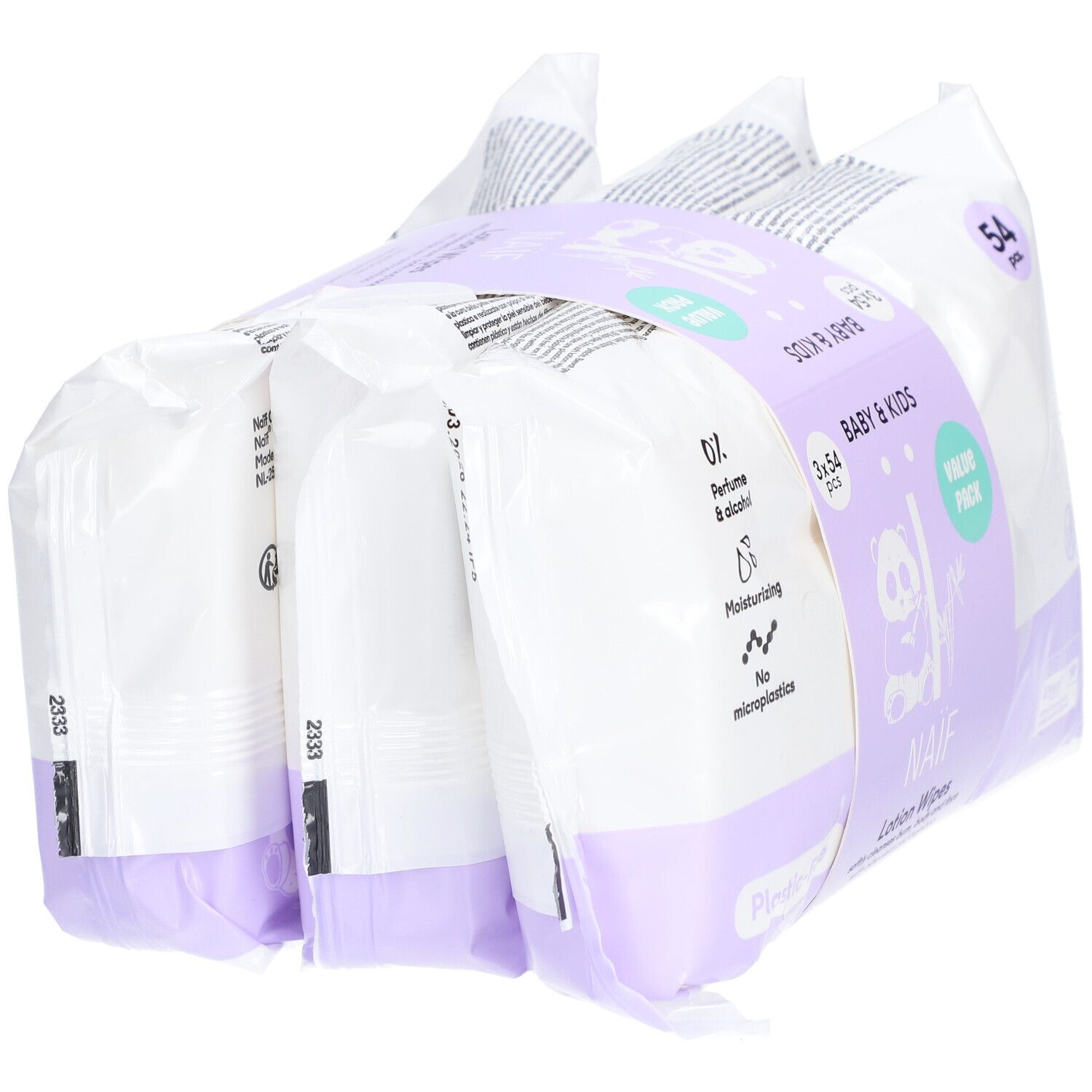 Naif Baby & Kids Lotion Wipes 3x54 St Tücher