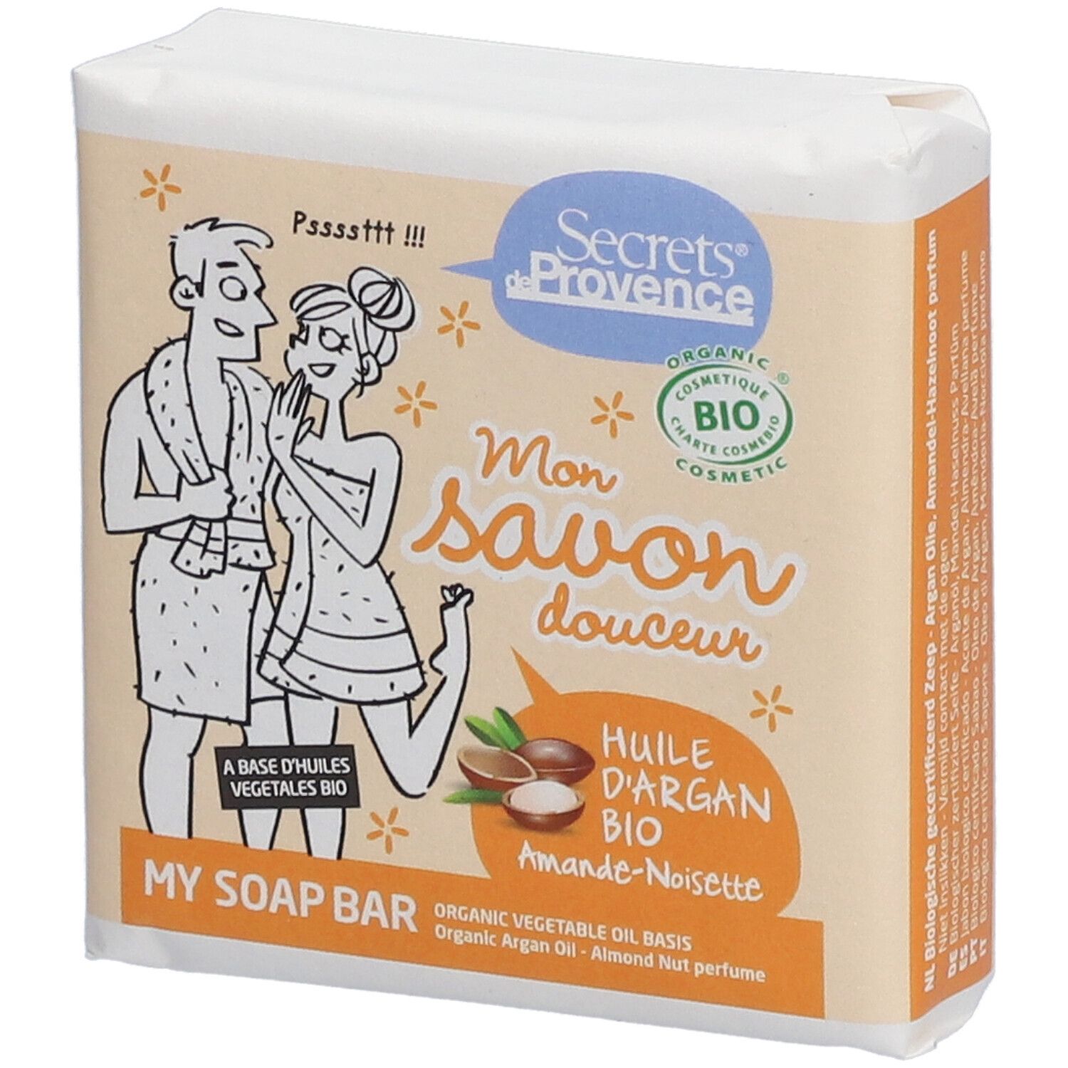 Secrets De Provence Mon Savon Barre Huile d'Argan Bio
