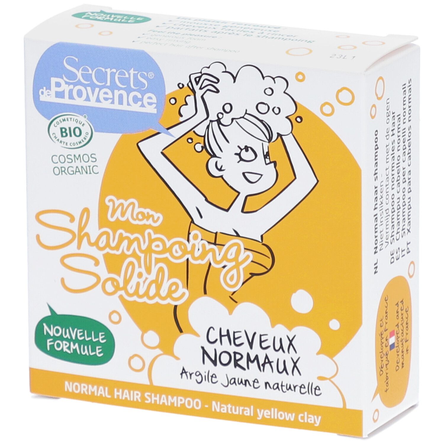 Secrets De Provence Shampooing Solide Cheveux Normaux