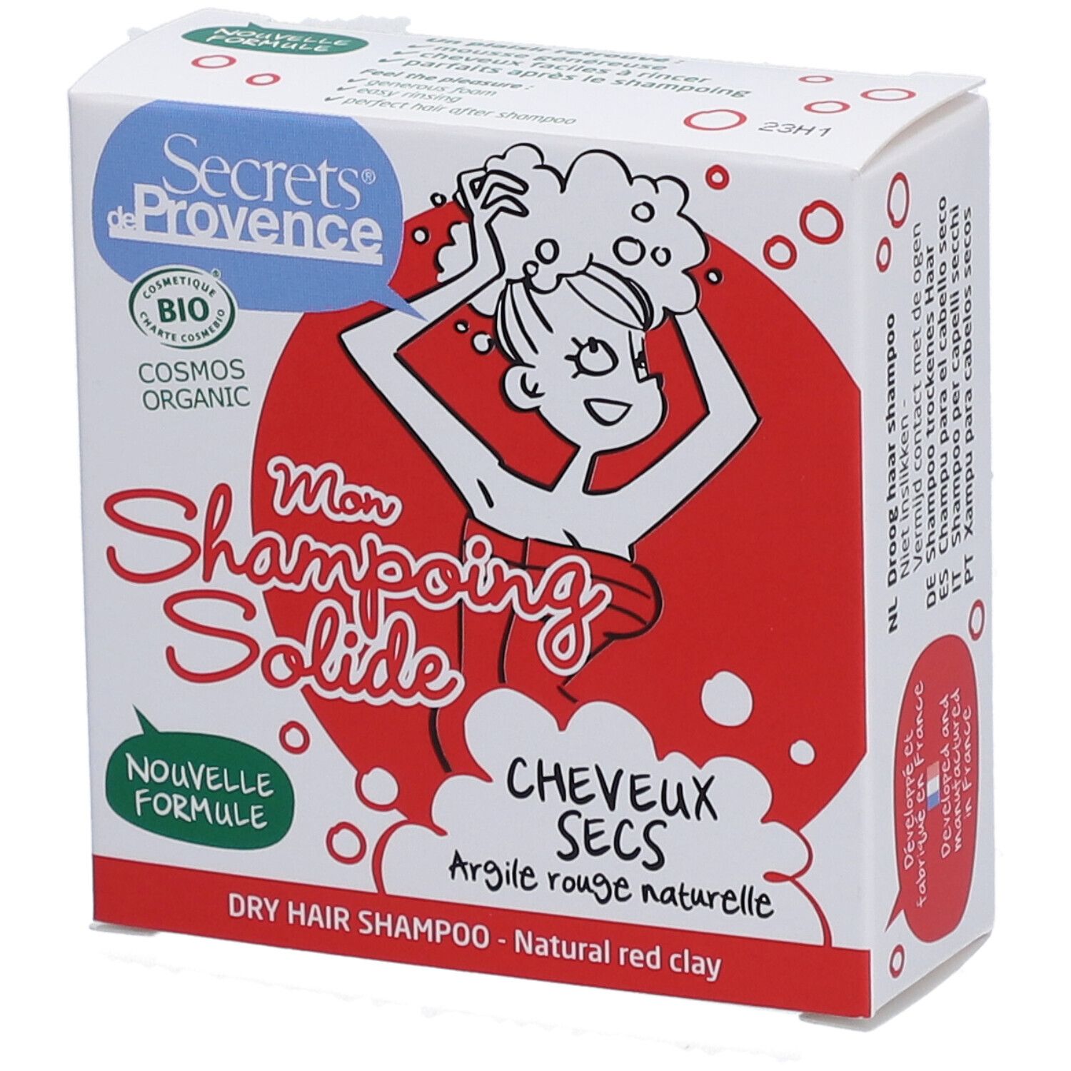 Secrets De Provence Shampooing Solide Cheveux Secs