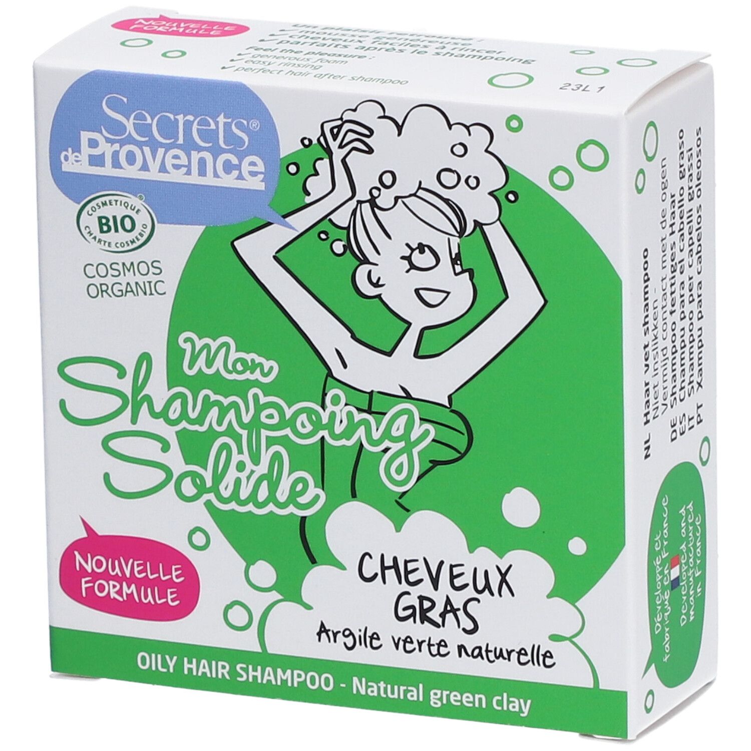 Secrets De Provence Shampooing Solide Cheveux Gras
