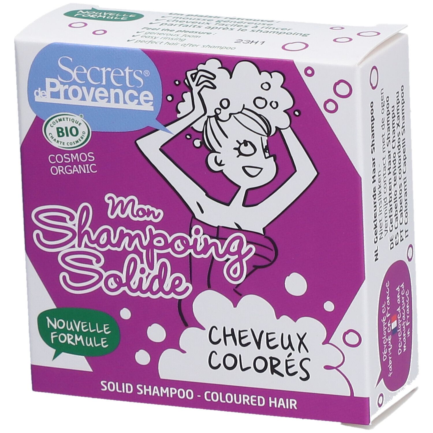 Secrets De Provence Shampooing Solide Cheveux Colorés