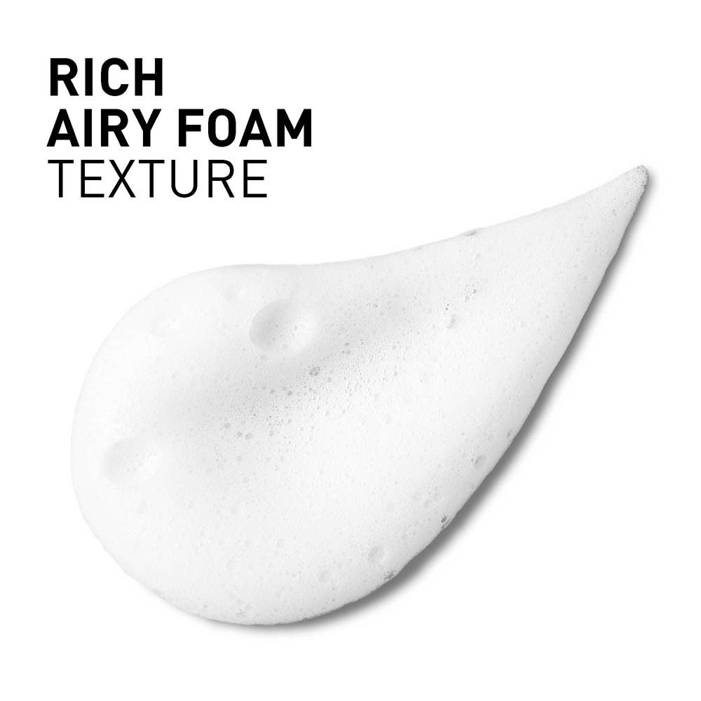 Mousse blanche, texte : Rich Airy Foam Texture.