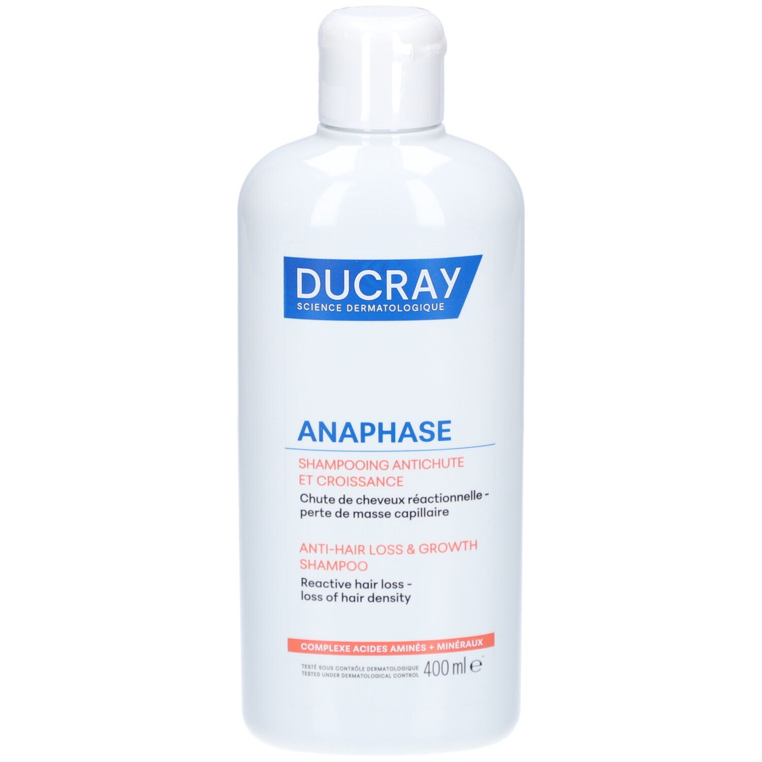 Ducray Anaphase+ Shampoo Haargroei & tegen haaruitval | tijdelijke haarverlies 400