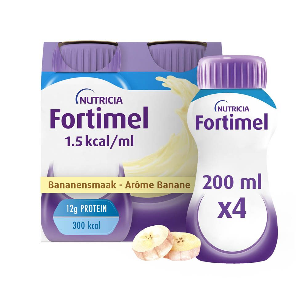 Fortimel 1.5kcal | Banaansmaak | Voedingssupplement Ondervoeding
