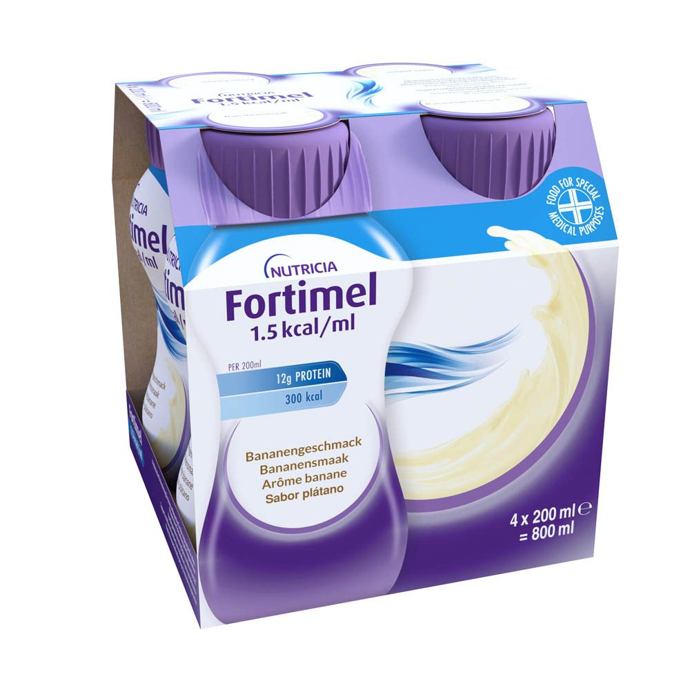 Fortimel 1.5kcal | Banaansmaak | Voedingssupplement Ondervoeding