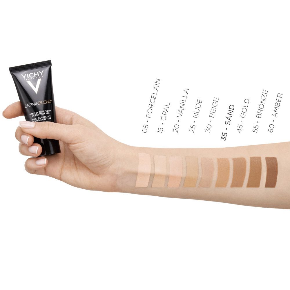 Vichy Dermablend™ Fluid Corrective Foundation 16h 35 Sand