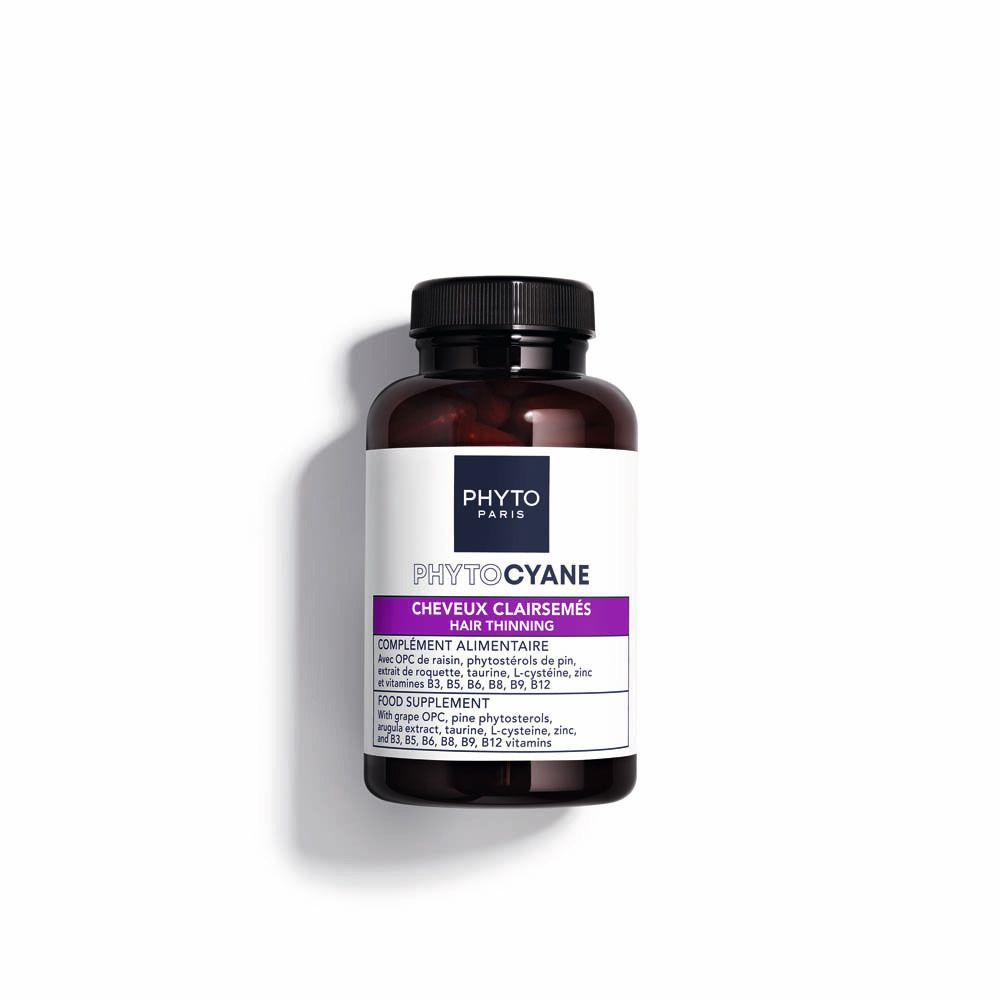 Gélules Phyto Phytocyane pour la chute des cheveux, 60 pièces.