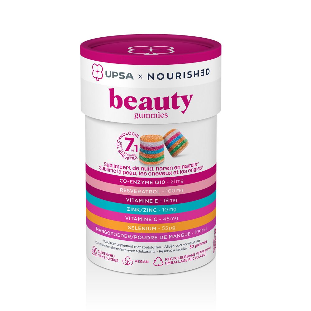 UPSA Nourished Gummies Beauty 30 Fruitgummie