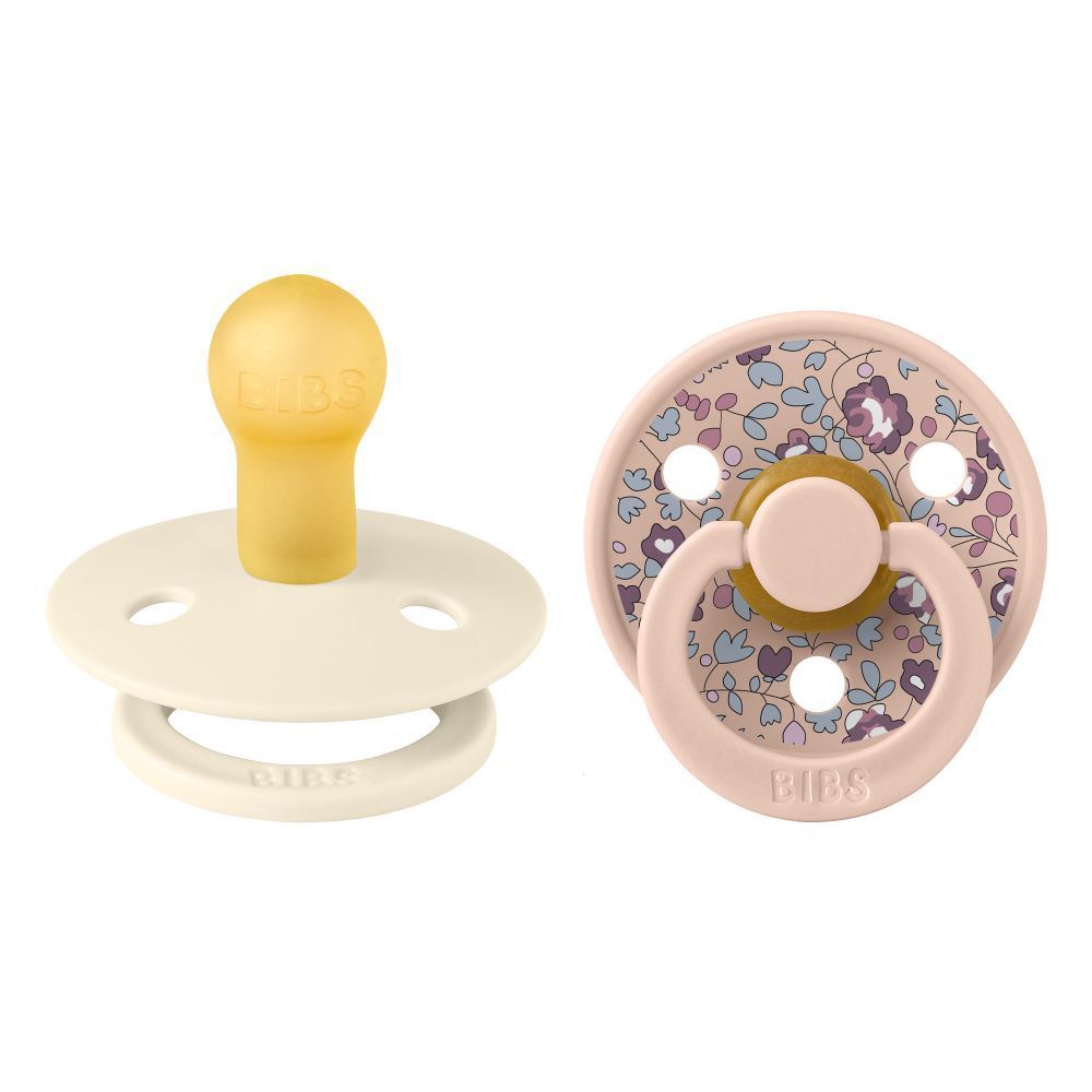 Bibs Sucette Liberty Eloise Blush Duo 0-6 mois