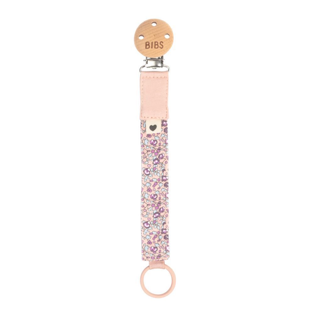 Bibs Attache-Sucette Liberty Blush