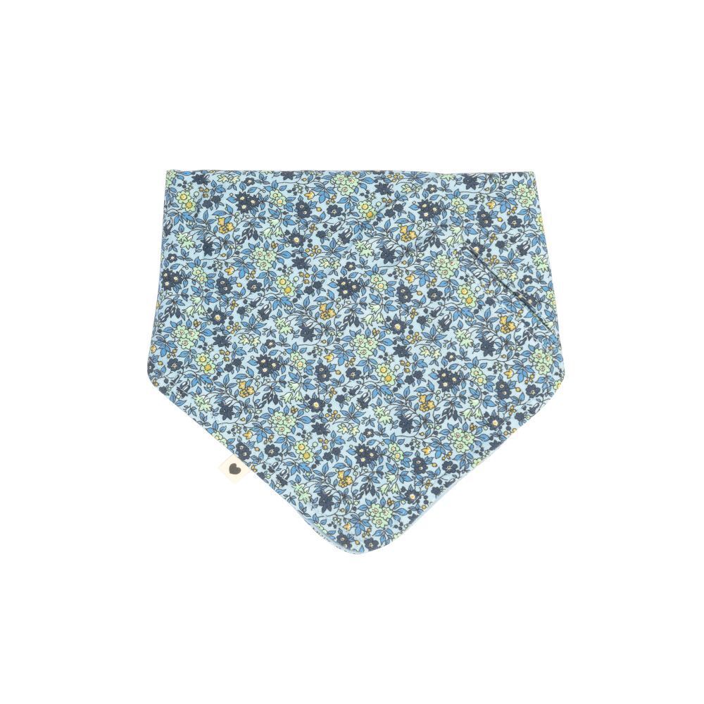 Bibs Bandana bavoir Liberty bleu