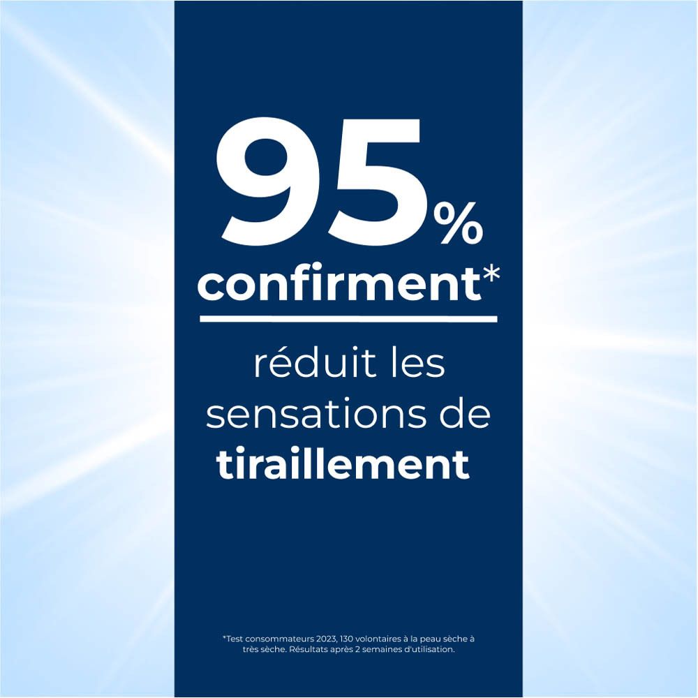 Texte: 95% confirment, réduit les sensations de tiraillement.