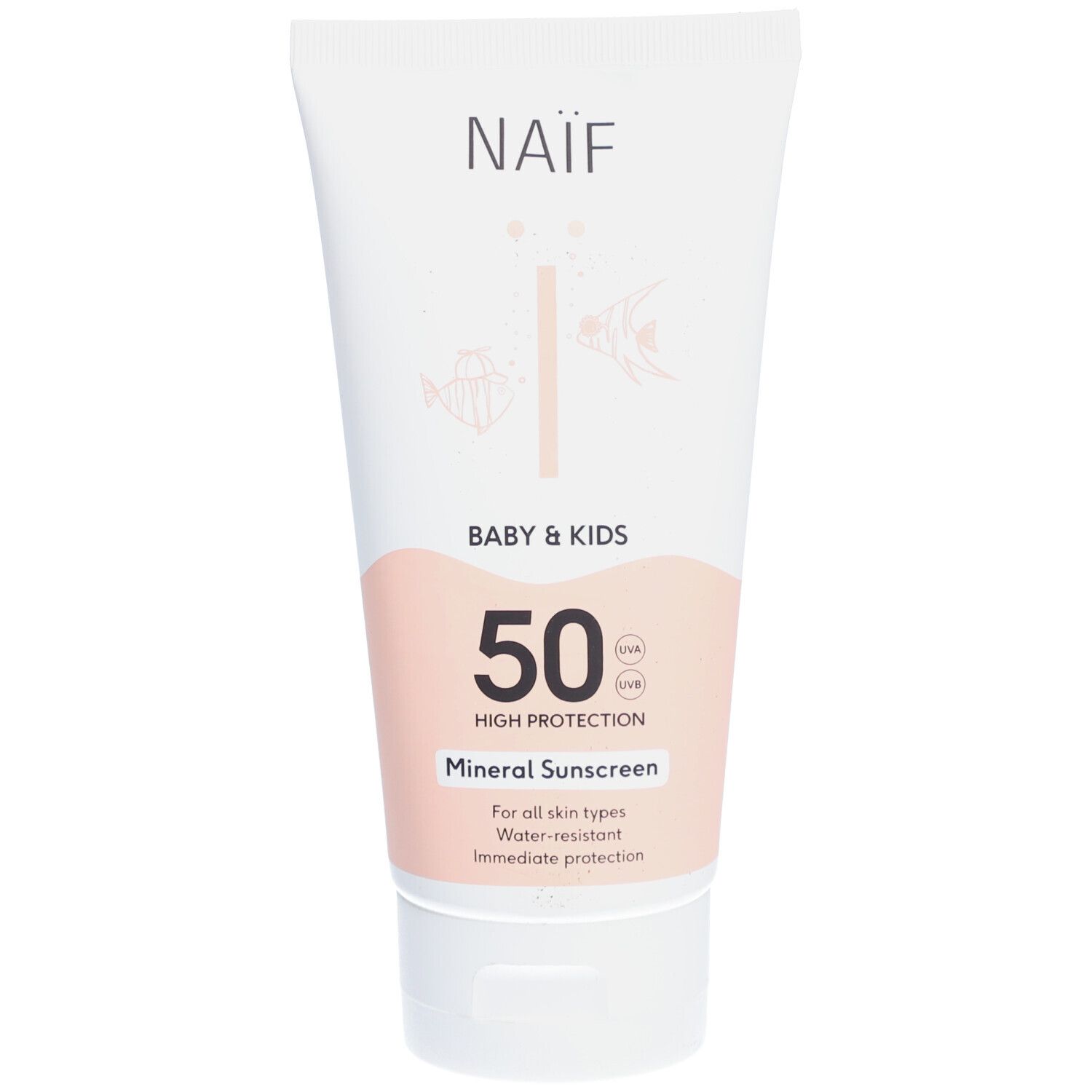 Naif Baby&Kids Minerale Zonnecreme Spf50 175ml 175 ml Sonnenschutzcreme