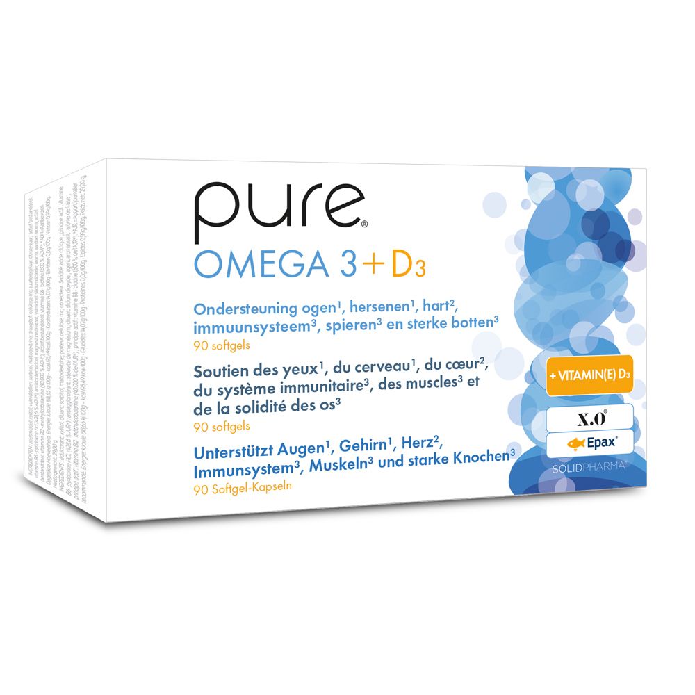 Pure Omega 3 + D3