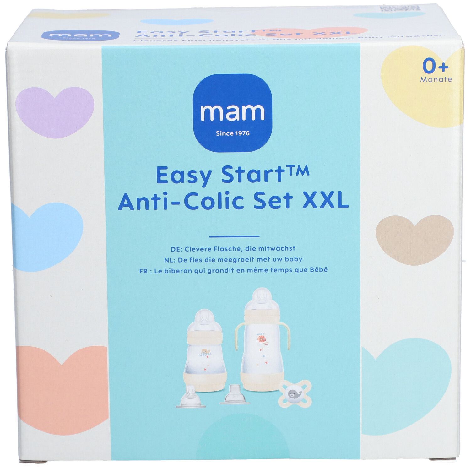 MAM XXL Starter-Set Easy Start Anti-Colic, beige