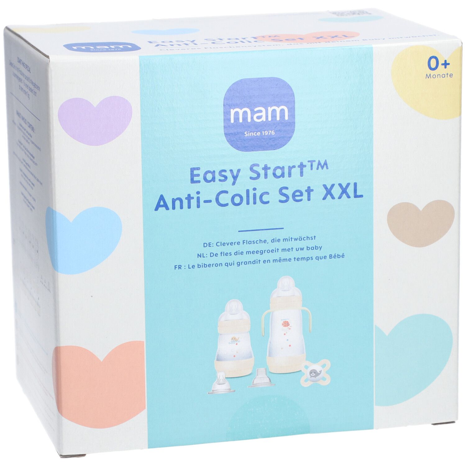 MAM XXL Starter-Set Easy Start Anti-Colic, beige