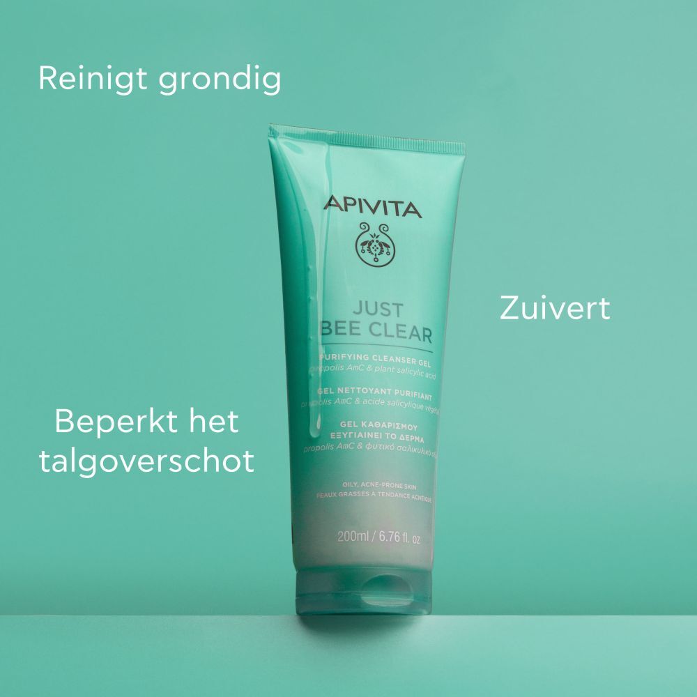 Apivita Just Bee Clear Purifying Cleansing Gel
