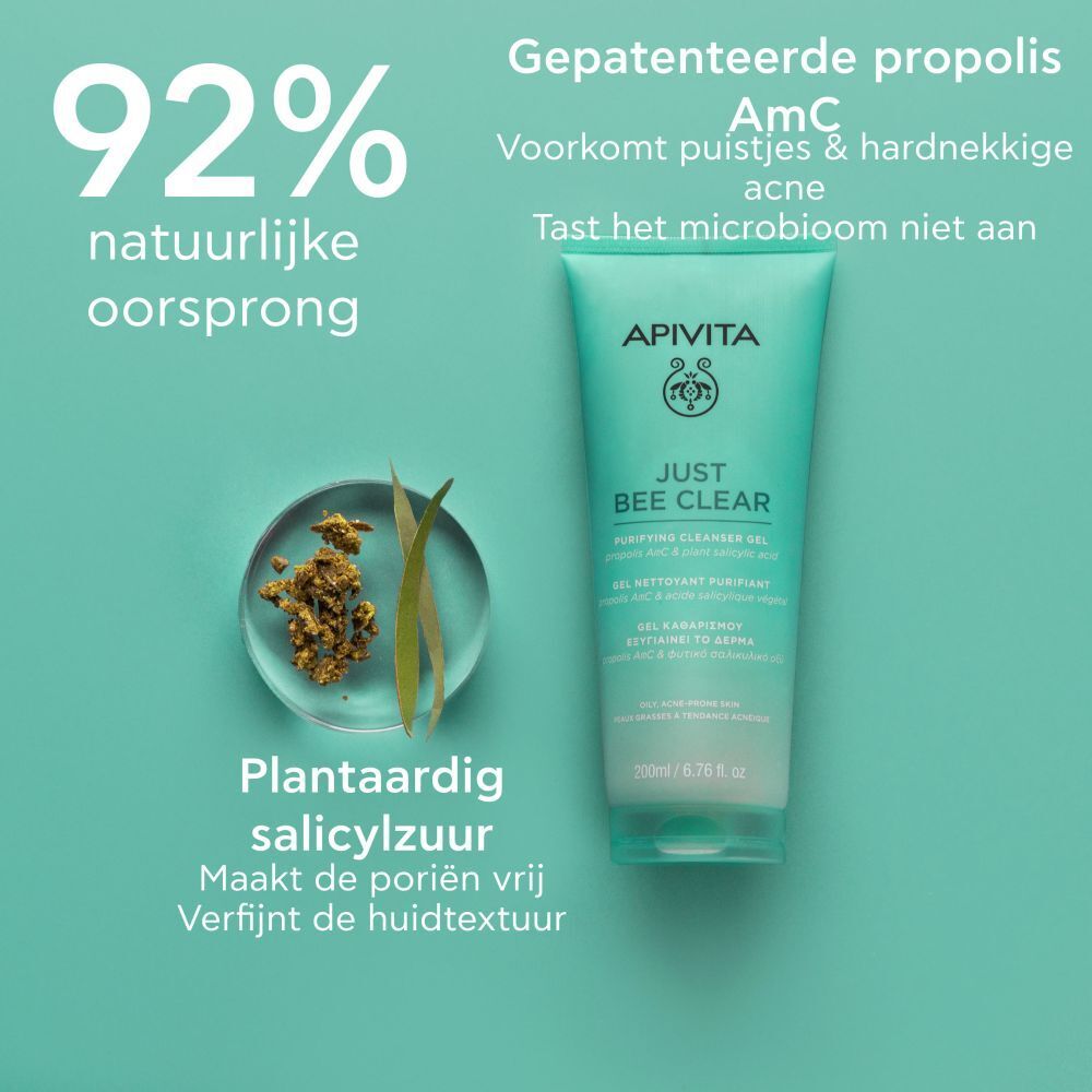 Apivita Just Bee Clear Purifying Cleansing Gel