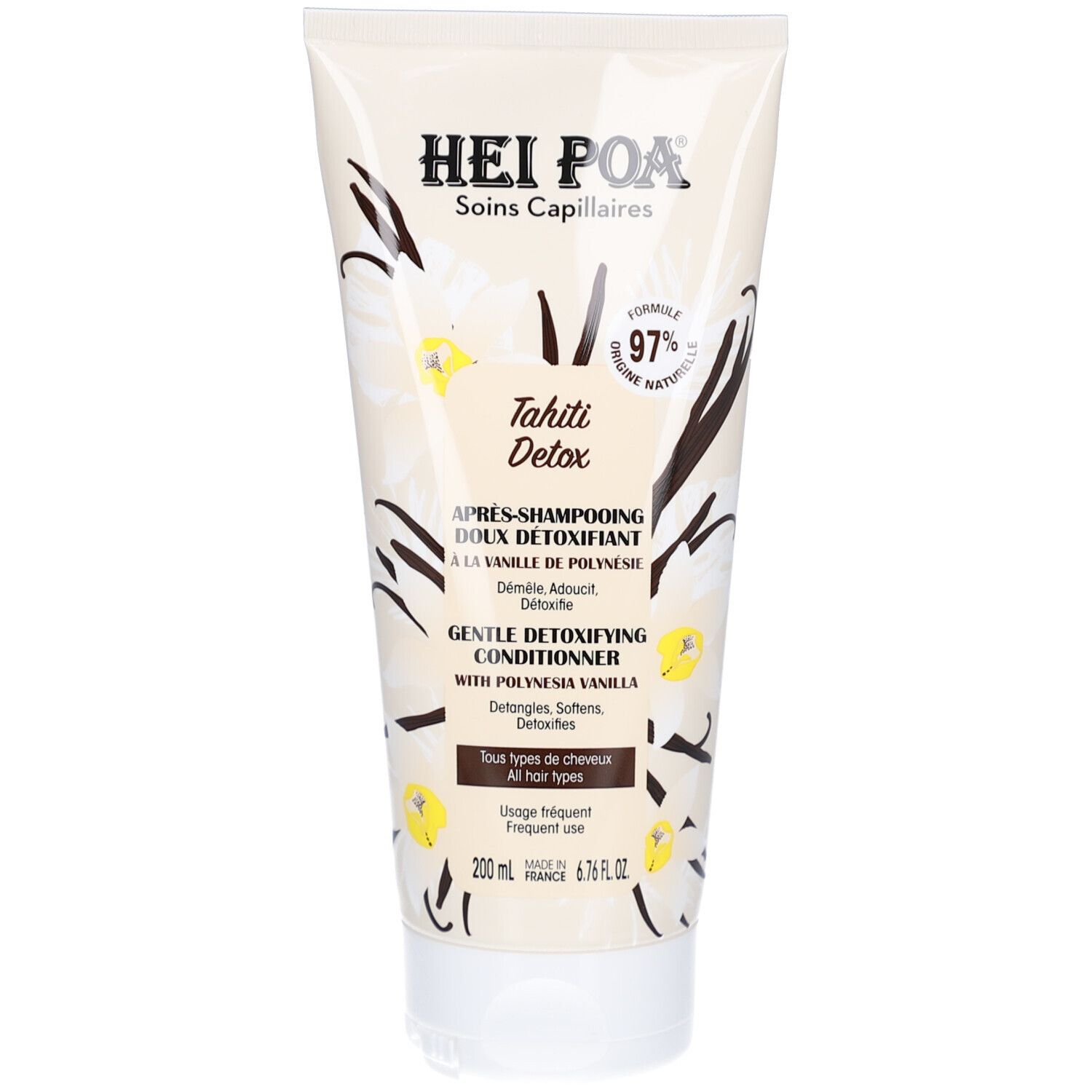 Hei Poa Apres Shampoing Extra-doux Detox 200ml 7,7x5x17,7 cm Haarspülung
